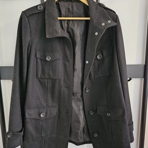 Ricki's Black Pea Coat